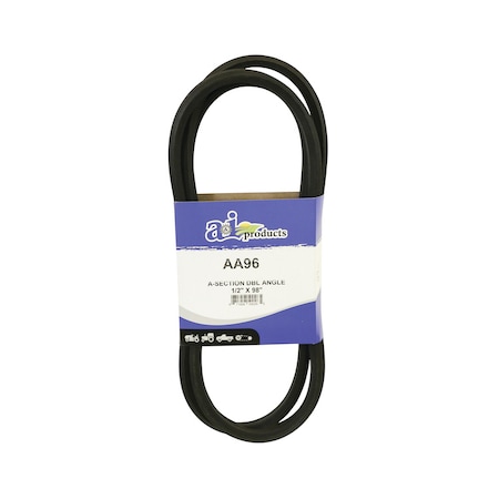 A & I Products Double V-Belt (1/2" X 98") 15" x5" x1" A-AA96